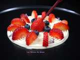 Tourbillon de panna cotta aux fraises