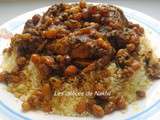 Couscous au poulet et raisins secs