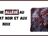 Brownie allégé au chocolat noir et aux noix