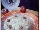 Gâteau aux pommes et noix de pécan à la farine de riz