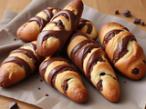 Pain viennois aux pépites de chocolat