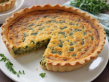 Quiche aux lentilles vertes