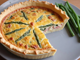 Quiche simplissime aux haricots verts et jambon