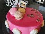 Entremet Girly à la framboise