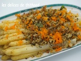 Asperges à l’orange et à la menthe (bataille food #89)