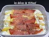 Asperges blanches au jambon sec et comté