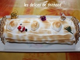 Bûche au citron meringuée