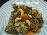 Curry de brocolis et lentilles