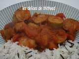 Curry wurst (plat de saucisses Allemand) bataille food #87