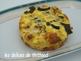 Flans de courgettes et menthe