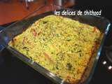 Gratin de courgettes à la menthe