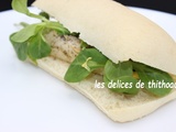 Panini au poulet et fromage