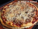 Pizza semoule au thon