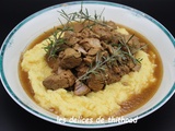 Polenta au cochon mijoté