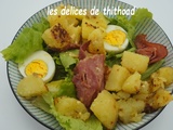 Salade de pommes de terre et bacon