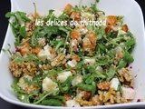 Salade patate douce, feta