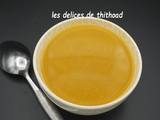 Soupe de brocolis et carottes