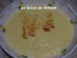 Soupe de poireaux et topinambours