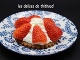 Tartelettes mascarpone, fromage blanc et fraises