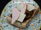 Tartines de dinde aux légumes grillés