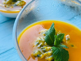 Panacotta extotique : coco - mangue - passion