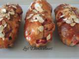 Petits cakes aux fraises et amandes