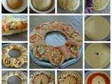 Pizza en couronne