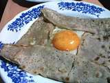 Crêpes bretonne à l'oeuf