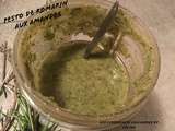 Pesto de romarin aux amandes