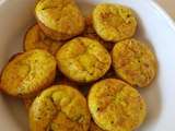 Muffins salés courgette/carotte