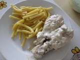 Poulet sauce champignons au mascarpone