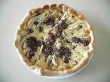 Tarte amandine poires chocolat