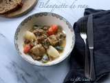 Blanquette de veau cap