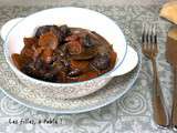 Bourguignon de joues de boeuf