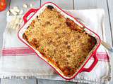 Crumble de tomates aux amandes