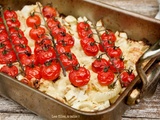 Gratin de fenouil et tomates cerises en crumble de Yotam Ottolenghi