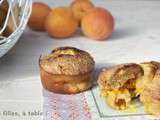 Muffins aux abricots et amandes