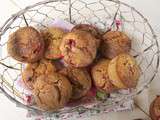 Muffins aux fraises et citron vert