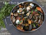 Riz aux fruits de mer (Arroz de marisco)