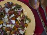 Salade au magret fumé et gelée de Sauternes