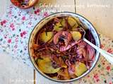 Salade de chou rouge, betteraves et grenade