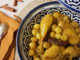 Tajine poulet, oignons et cannelle