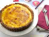 Tarte au citron bergamote façon crème brûlée