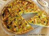 Tarte au haddock et au chou romanesco