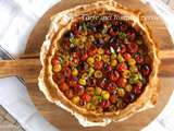 Tarte aux tomates cerises