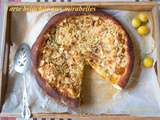 Tarte briochée aux mirabelles