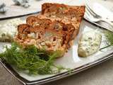 Terrine de lotte, sauce aux fines herbes