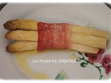 Asperges gratinées parmesan jambon