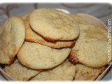 Biscuits à la pâte à tartiner au chocolat blanc