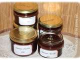 Confiture bananes chocolat